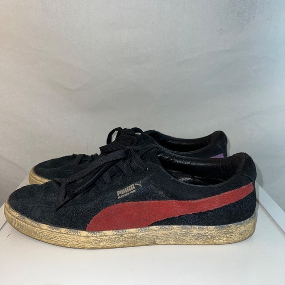 PUMA x ALIFE - Black/Amazon - Suede Classic - Low Top Sneaker - Distressed Suede - Picture 3 of 11